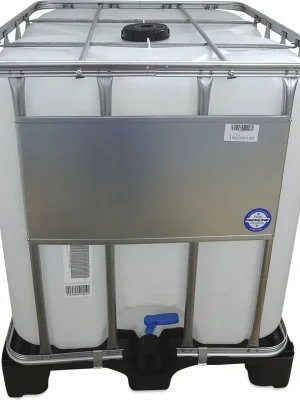 1000 L 1000 Liter IBC Container Regenwassertank Tank natur Kunststoffpalette Finale Aktion