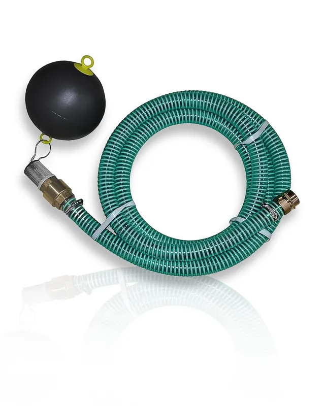 Saugschlauch 1 Zoll 4m 1-25m schwimmende Entnahme Saugschlauchgarnitur Sauggarnitur Ansauggarnitur NW 25mm (4 m) Mega-Angebot