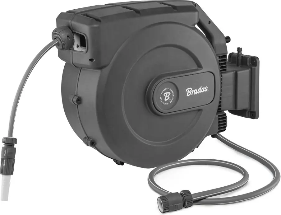 Schnäppchen Bradas Automatik-Schlauchaufroller-Set WHITE LINE 1/2" 50 m