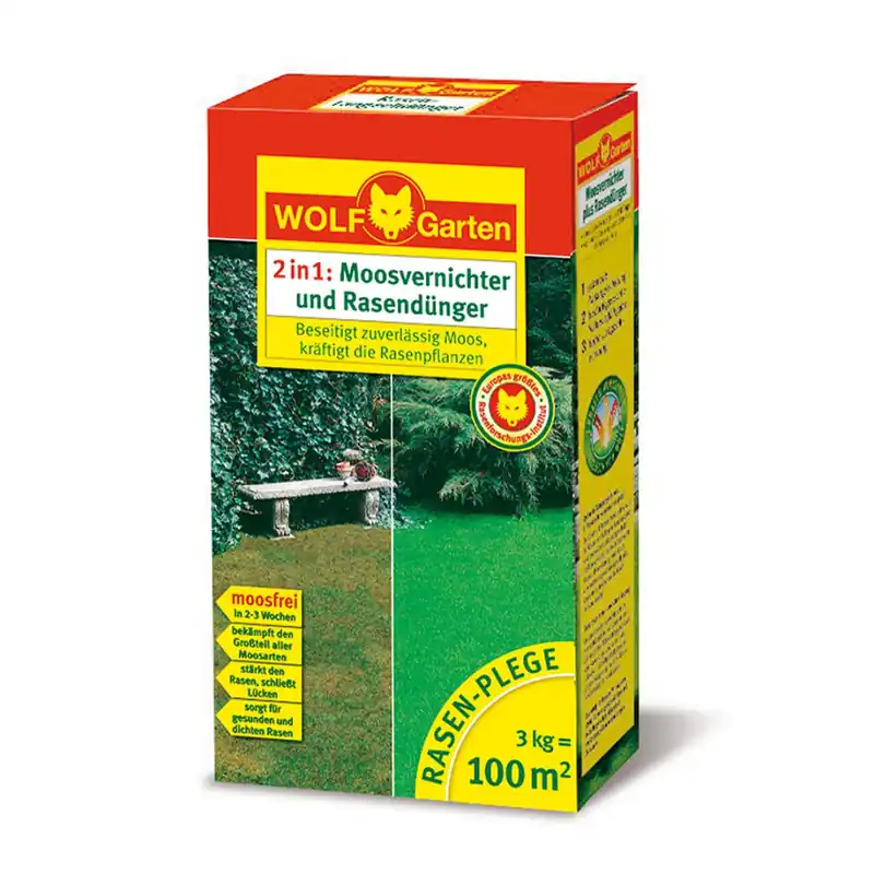 Sale 2-in-1 Moosvernichter und Rasendünger