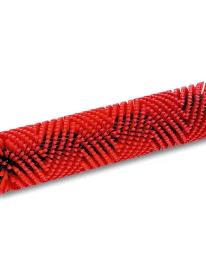 Walzenbürste, mittel, rot, 550 mm - BR 55/40 Neue Ware