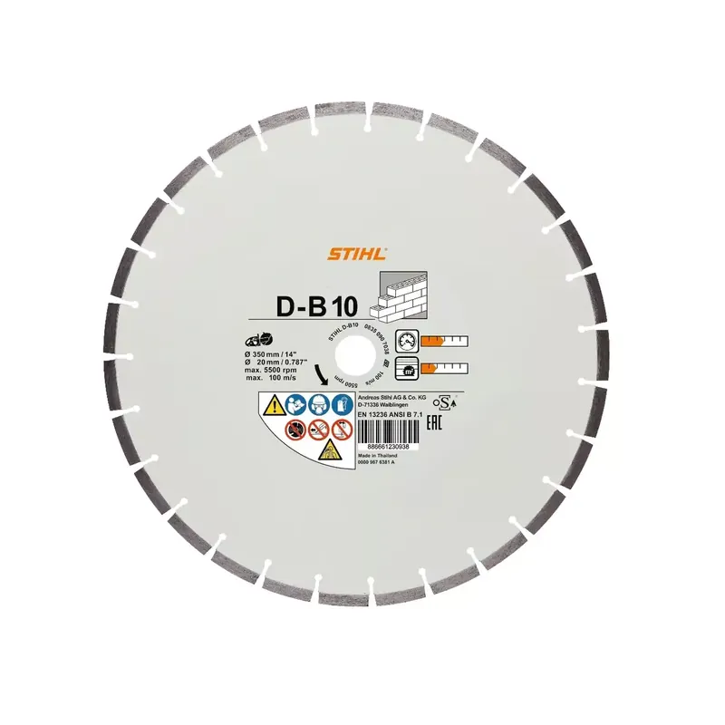 STIHL Diamant-Trennscheibe, Ø 350 mm B10 Schneller Versand