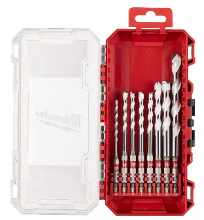 Mega-Angebot Milwaukee - SHOCKWAVE Multimaterial Bohrer 1/4 Zoll Hex Set