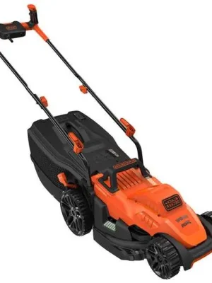 Black & Decker BEMW461BH-QS - Elektro Rasenmäher - 1400 W - Schnittbreite 34 cm Sichere Zahlung