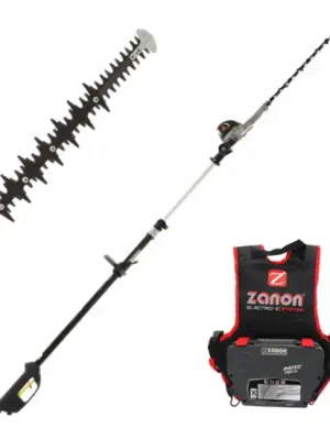 Günstig Akku-Heckenschere auf Teleskopstange Zanon Raptor 600 - Schwert 60 cm - 50.4V 6.4 Ah