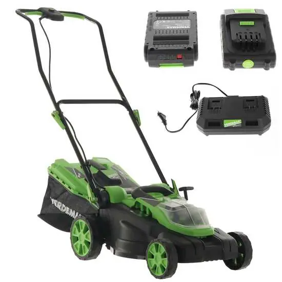 Akku-Rasenmäher Verdemax RS20 - 2 Akkus 20V/2.5Ah - Schnittbreite 38 cm Knallerangebot