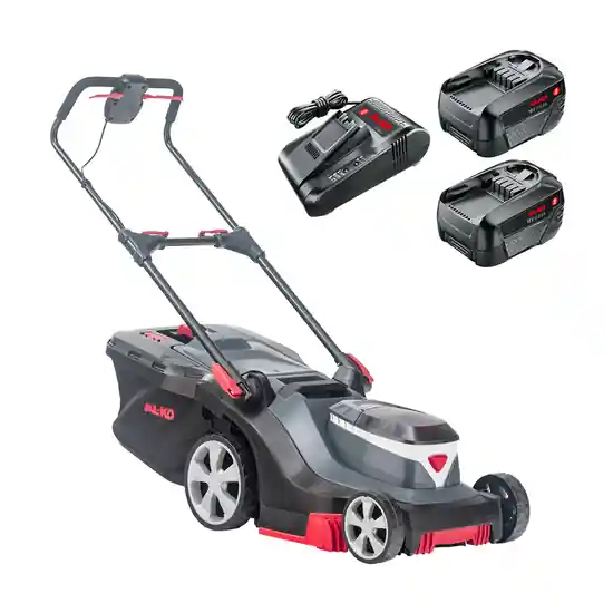 Highlight AL-KO 382 Li Premium - Akku-Rasenmäher - Schnittbreite 38 cm - 2x 18V/5,0Ah