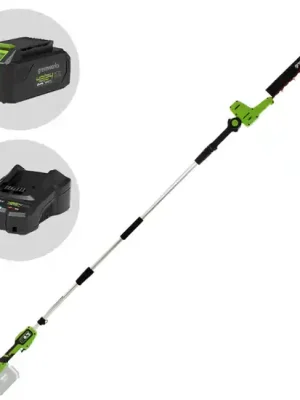 Sichere Zahlung Greenworks G48PHTII - Akku Heckenschere auf Schaft - 48V 2Ah