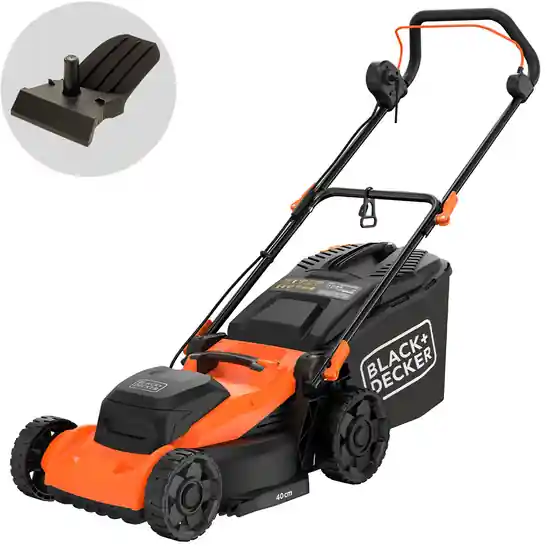 Neuheit Black & Decker BEMWP340-QS – Akku-Rasenmäher – 1400 W – Schnittbreite 34 cm