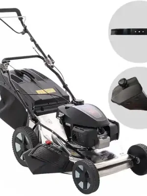 Marina Systems MX 57 SH 3V - Rasenmäher mit Radantrieb - Motor Honda GCVx 200 - Edelstahl Online Kaufen