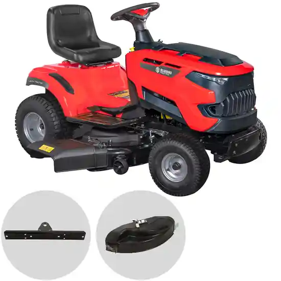 Neu Blue Bird TR SL 108H Twin – Aufsitz-Rasenmäher mit hydrostatischem Antrieb - Seitenauswurf und Mulchfunktion