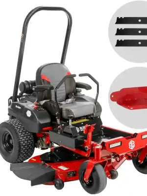 Blue Bird ZTR 50L PRO – Rasentraktor mit Null-Wendekreis – Seitenauswurf und Mulchen Markenprodukt