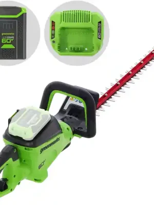 Letzte Chance Greenworks HT6606R - Akku-Heckenschere 60V/4Ah - Schwert 66 cm