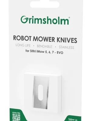 Direkt Vom Hersteller Grimsholm Messer für Stihl iMOW 5, 6, 7, EVO, - Disc-Cut, 9 Stück