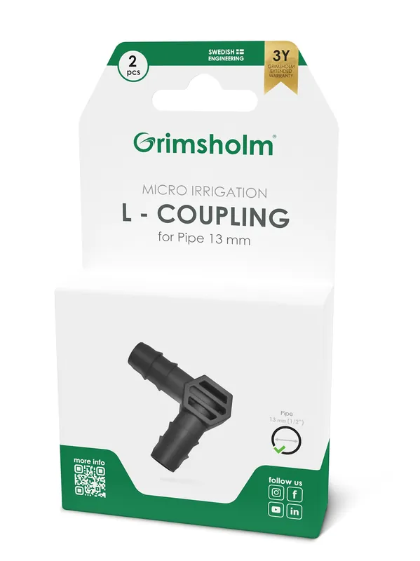 Preisreduziert Grimsholm L-Verbindung 13 mm