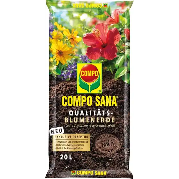 Günstig COMPO Blumenerde Compo Sana 20 l