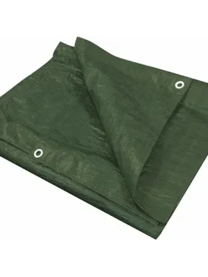 Abverkauf ZGONC Allzweck-Abdeckplane mit Alu-Ösen 2x3 m, 20µ