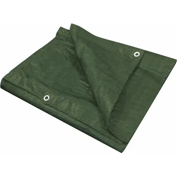 Abverkauf ZGONC Allzweck-Abdeckplane mit Alu-Ösen 2x3 m, 20µ