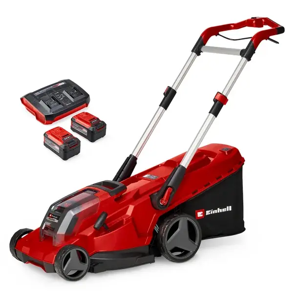 Neu EINHELL PROFESSIONAL Akku-Rasenmäher RASARRO 36/42 (2x5,2Ah)