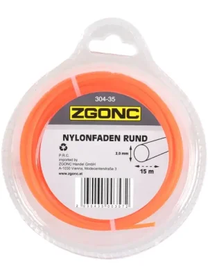 Geprüft ZGONC 15M NYLONFADEN RUND 2,0 MM