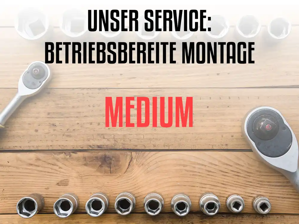 Betriebsbereite Montage - Medium Neue Kollektion