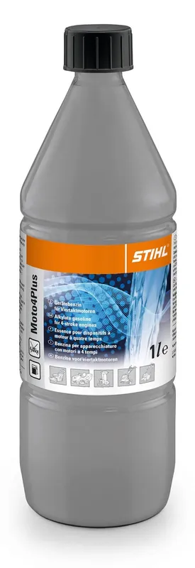 Markenware STIHL Gerätebenzin Moto4Plus 1 Liter Flasche
