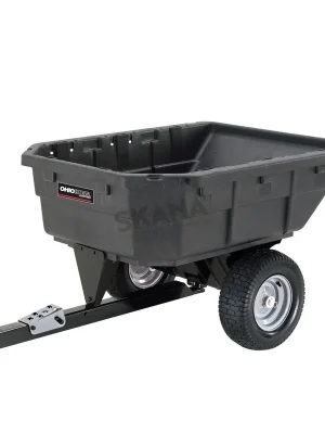 Heißes Angebot Turfmaster Gartenanhänger Tragfähigkeit 540kg