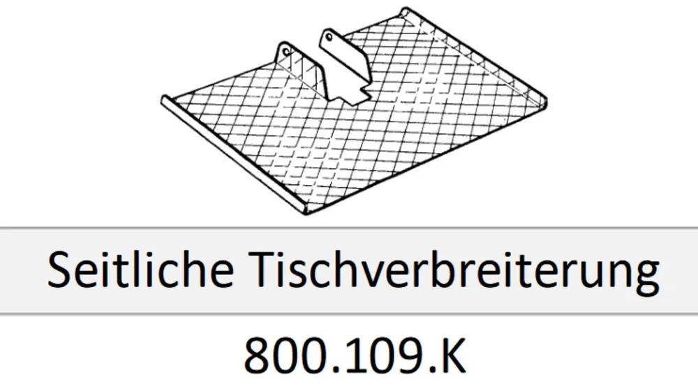 Preiswert THOR Alpino Holzspalter seitliche Tischverbreiterung