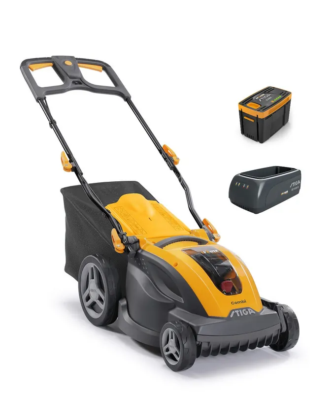 Neue Kollektion Stiga Combi 340e Kit Akku-Rasenmäher