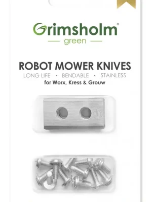 Abverkauf Grimsholm Messer für Kress Worx Grouw 12 Stück