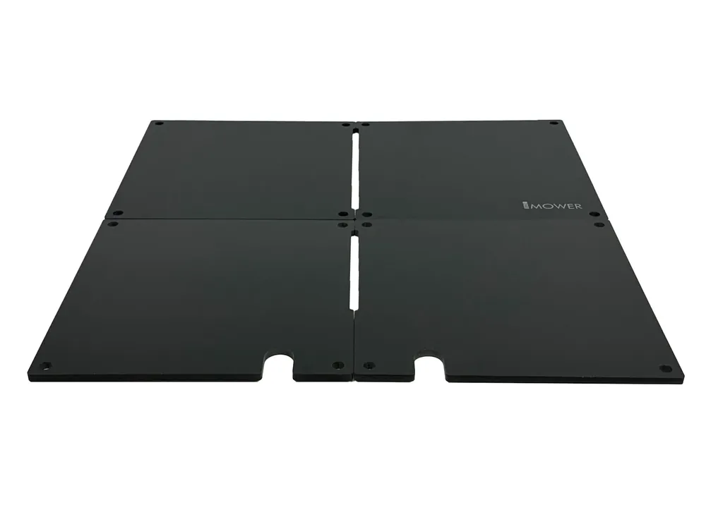 IDEA MOWER Plattaform S 85 cm x 90 cm Schwarz Geprüft