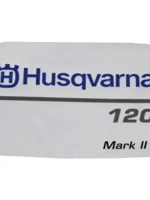 Zertifiziert Husqvarna Aufkleber für 120 Mark II Motorsägen Kettensägen