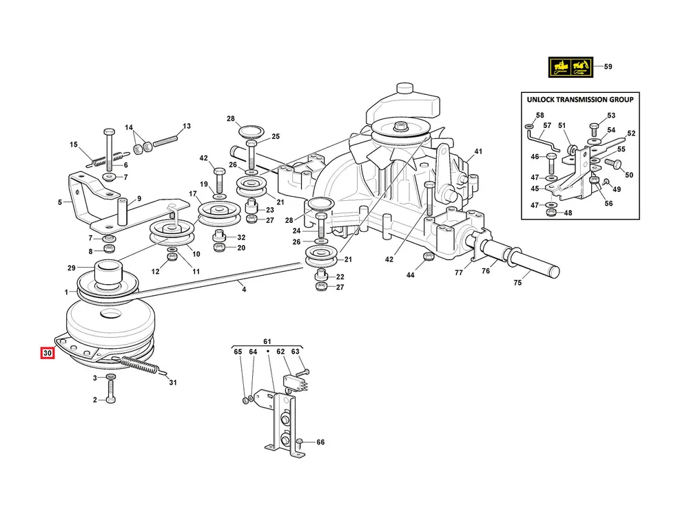 Sonderangebot Stiga Elektromagnetische Kupplung (GT1.2-GG18 TC92) für Ogura Getriebe