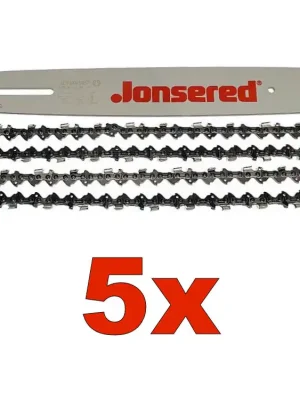 Abverkauf Jonsered by Husqvarna Schienenpaket H30 .325" 1,3mm 13"/33cm 56TG - 5 Stück