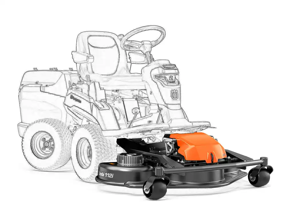 Husqvarna Combi 112i Mähdeck für FM410i AWD Akku Frontmäher Preisreduziert