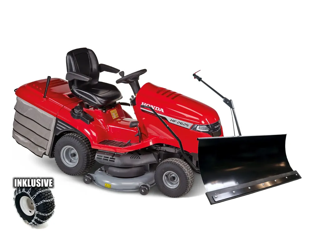 Begrenztes Angebot Honda HF 2625 HM Rasentraktor mit Winterpaket 120 Plus