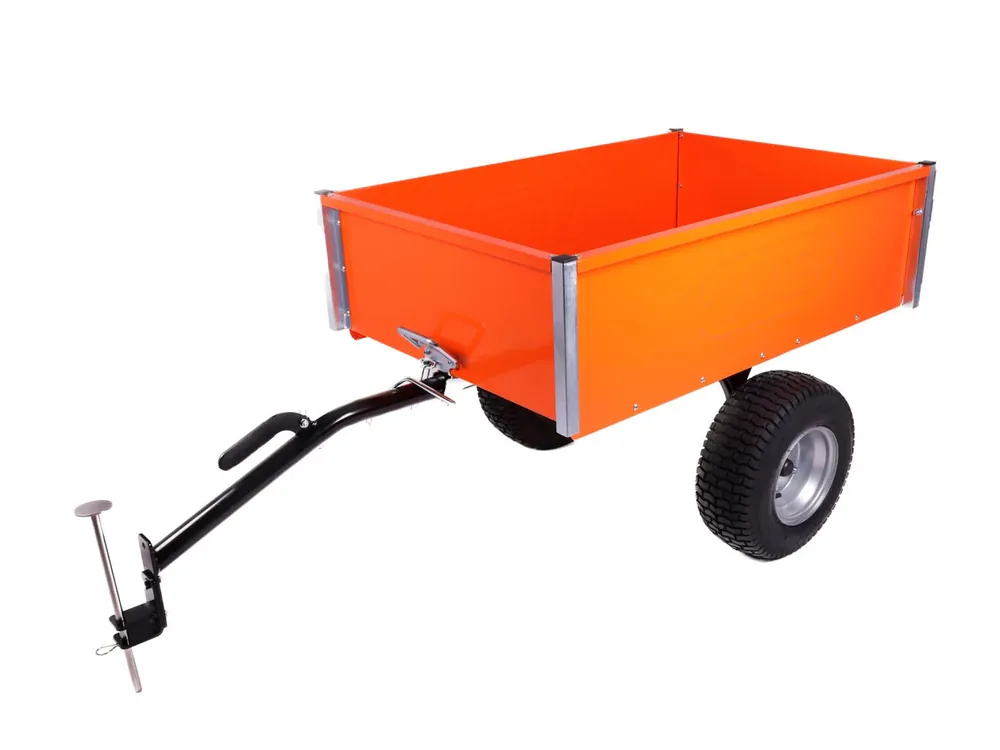 Vares TRVMS Anhänger Verzinkt (Orange) Tragfähigkeit 300 kg Schneller Versand