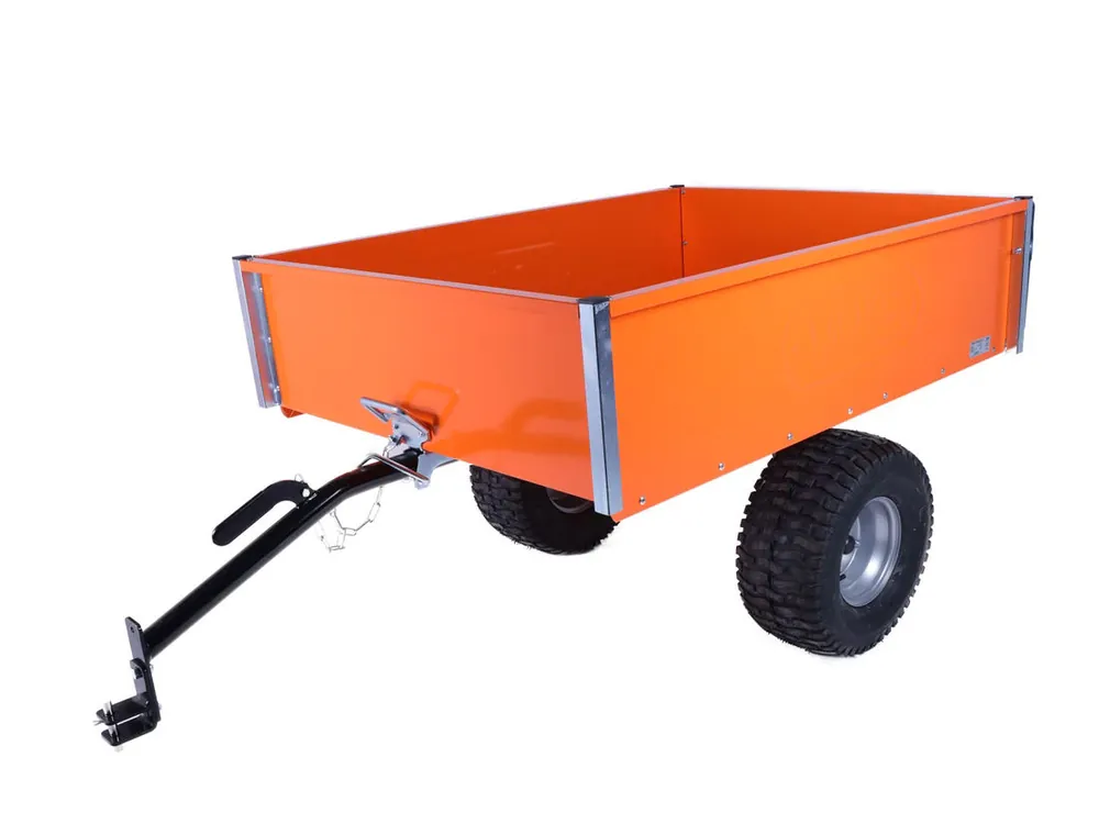 Heißes Angebot Vares TR 220S Anhänger Verzinkt (Orange) Tragfähigkeit 400 kg